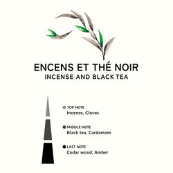 インセンス&ブラックティー バンブーインセンス スティック20本入