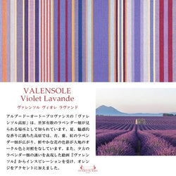 【LES TOILES DU SOLEIL】ミニペンポーチ(ヴァレンソル ヴィオレ ラヴァンド)